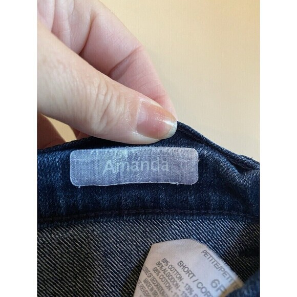 gloria vanderbilt amanda jeans 6P short - Picture 4 of 8